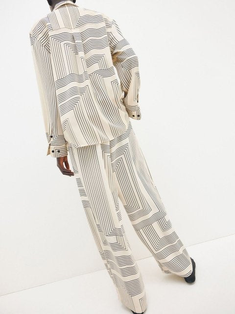 H&M Women Wide Pull-On Trousers