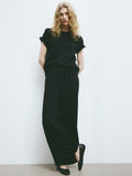H&M Women Wide Pull-On Trousers