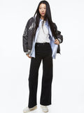 H&M Women Wide Twill Trousers