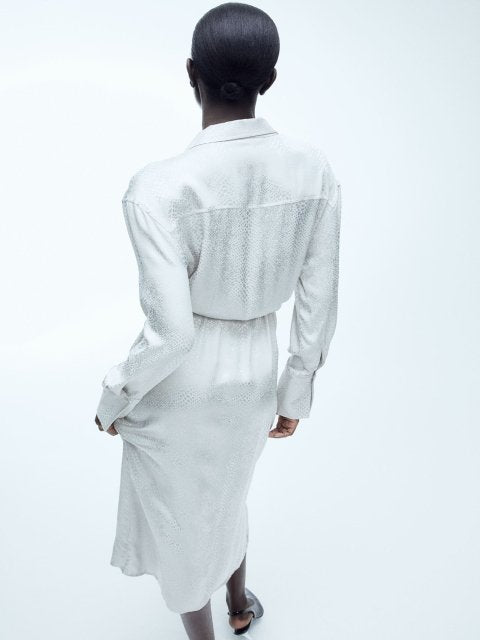 H&M Women Wrap Shirt Dress