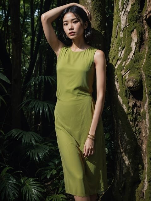 H&M Woven Ladies A-Line Dress