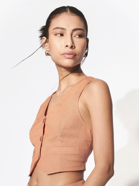 H&M Woven Vest Top