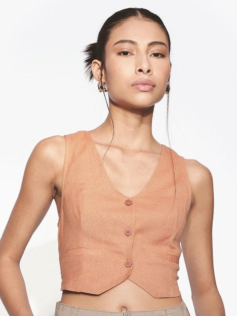 H&M Woven Vest Top
