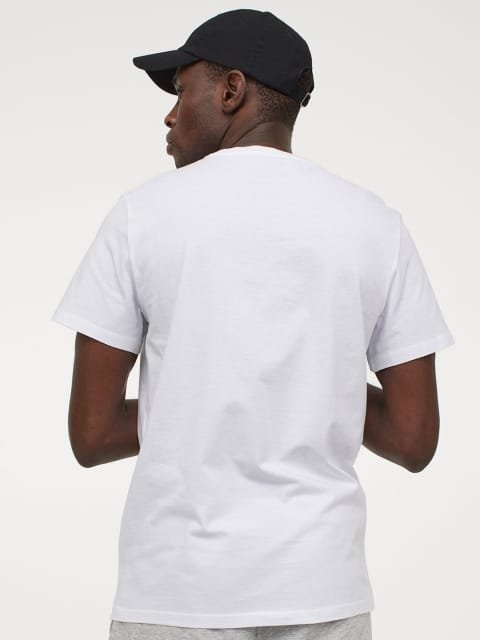 HM Men 3-Pack Cotton Pure Cotton T-shirts