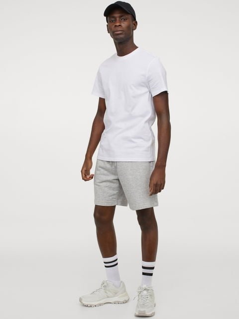 HM Men 3-Pack Cotton Pure Cotton T-shirts