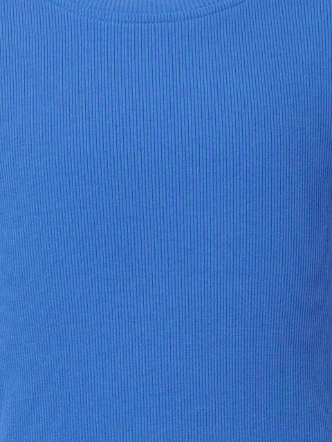 KIDS ONLY Girls Blue Solid T-shirt