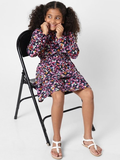 KIDS ONLY Girls Floral Printed Mini Dress