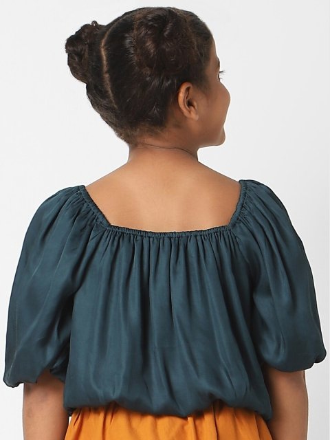 KIDS ONLY Girls Green Blouson Top
