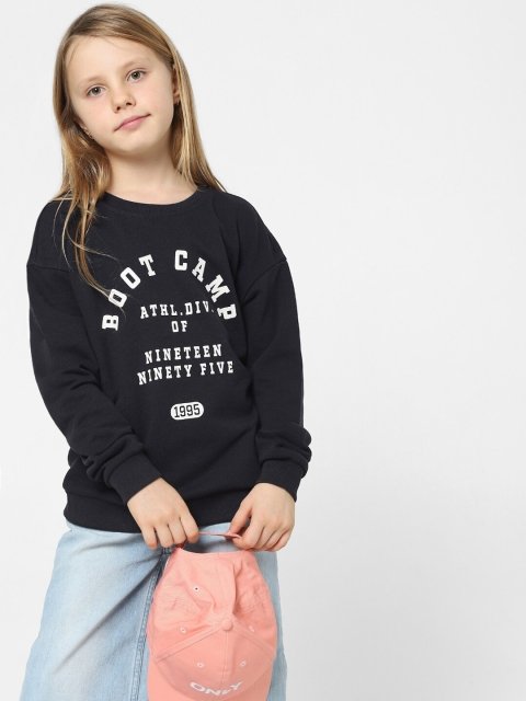 KIDS ONLY Girls Printed Sweatshirt KOGZIGGY L/S COLLEGE O