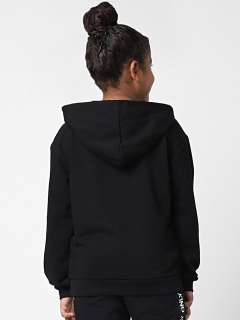 KIDS ONLY Girls Pull Over Printed Hooded Sweatshirt