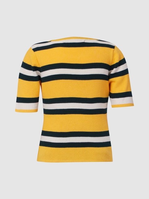 KIDS ONLY Yellow & Black Striped Top