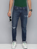 Levis 512 Slim Tapered Fit Mildly Distressed Light Fade Stretchable Jeans