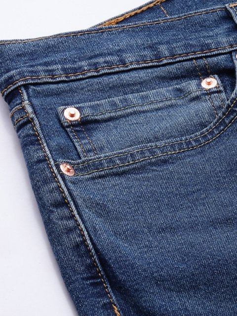 Levis Men 511 Slim Fit Heavy Fade Stretchable Jeans