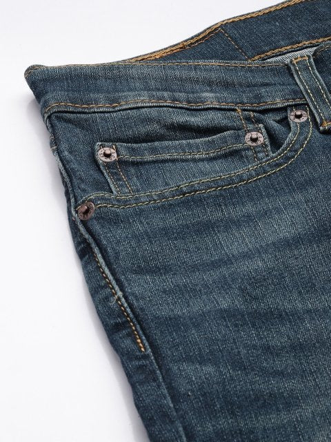 Levis Men 511 Slim Fit Heavy Fade Stretchable Jeans