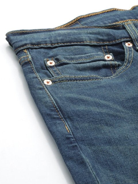 Levis Men 511 Slim Fit Heavy Fade Stretchable Jeans