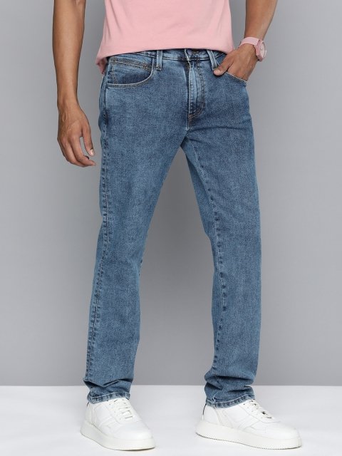 Levis Men 511 Slim Fit Low Rise Light Fade Stretchable Jeans