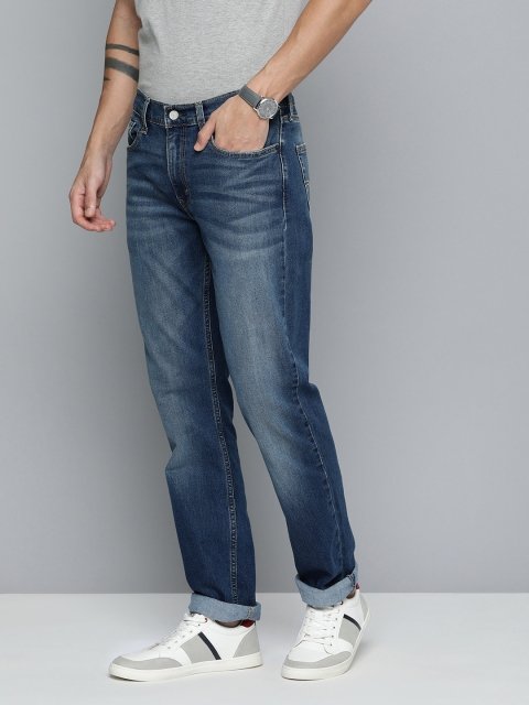 Levis Men 511 Slim Fit Low-Rise Light Fade Stretchable Jeans
