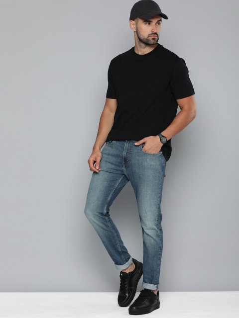 Levis Men 512 Slim Fit Heavy Fade Stretchable Jeans