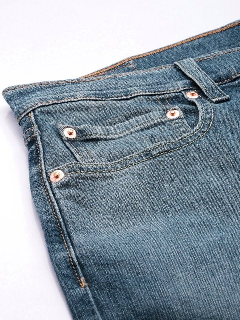 Levis Men 512 Slim Fit Heavy Fade Stretchable Jeans