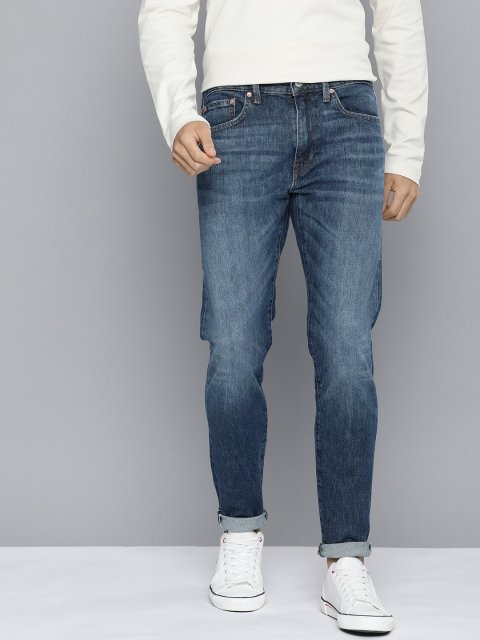 Levis Men 512 Slim Tapered Fit Heavy Fade Stretchable Jeans
