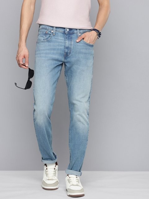 Levis Men 512 Slim Tapered Fit Heavy Fade Stretchable Jeans