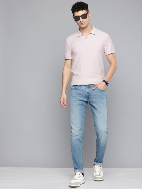 Levis Men 512 Slim Tapered Fit Heavy Fade Stretchable Jeans