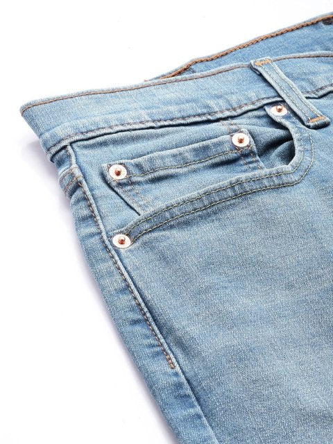 Levis Men 512 Slim Tapered Fit Heavy Fade Stretchable Jeans