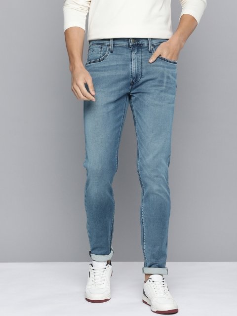 Levis Men 512 Slim Tapered Fit Light Fade Stretchable Jeans