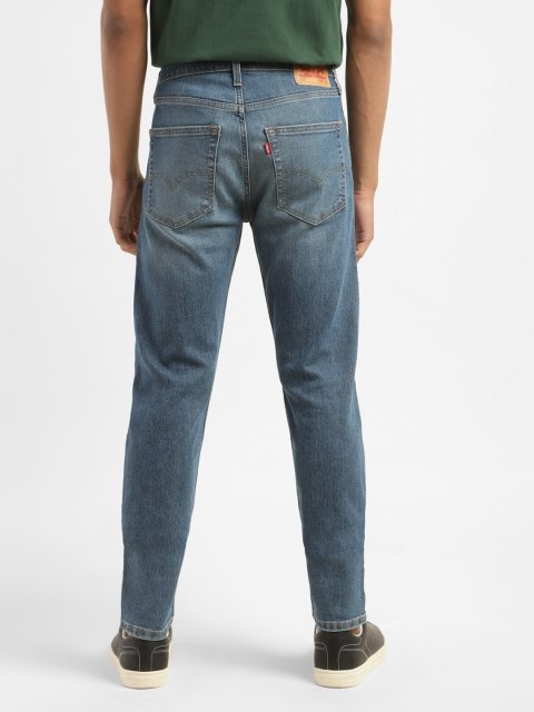 Levis Men 512 Slim Tapered Fit Low-Rise Heavy Fade Stretchable Jeans