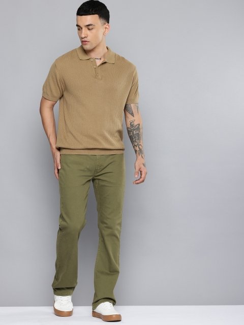 Levis Men 527 Slim Bootcut Fit Stretchable Jeans