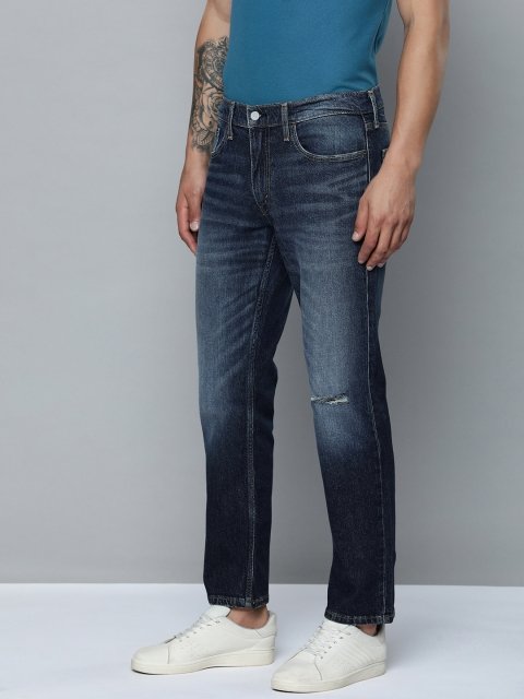 Levis Men 541 Tapered Fit Low Distress Light Fade Stretchable Jeans