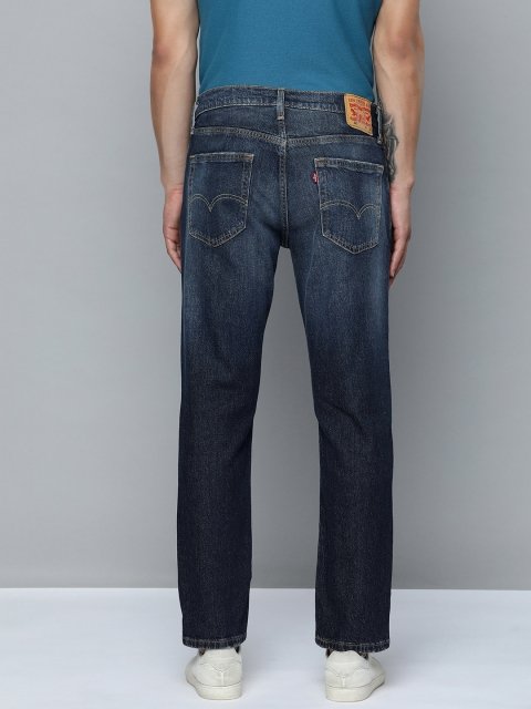 Levis Men 541 Tapered Fit Low Distress Light Fade Stretchable Jeans