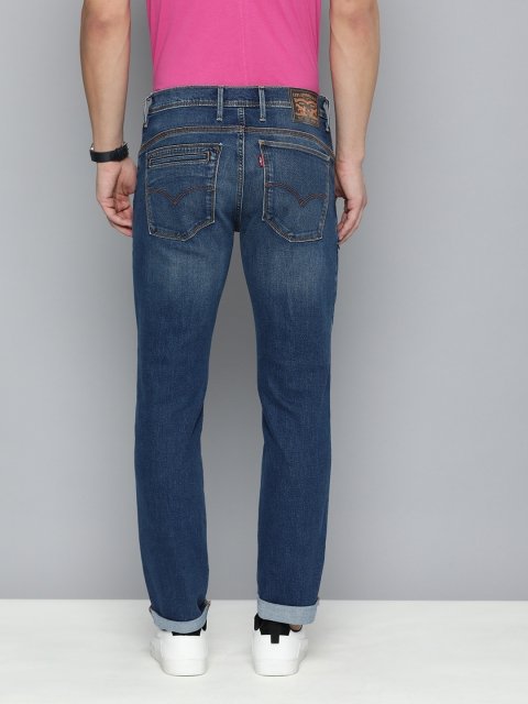 Levis Men Light Fade Stretchable Slim Fit Jeans