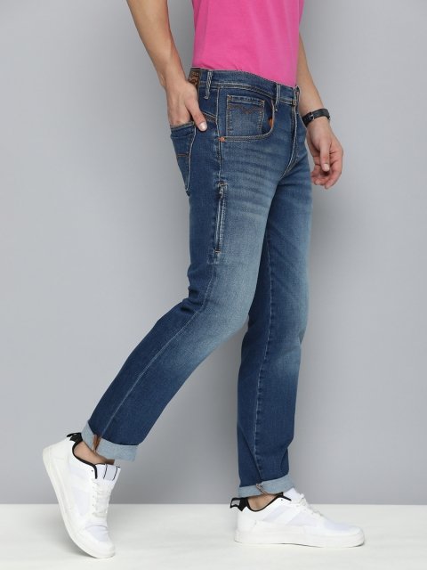 Levis Men Light Fade Stretchable Slim Fit Jeans
