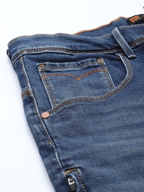 Levis Men Light Fade Stretchable Slim Fit Jeans