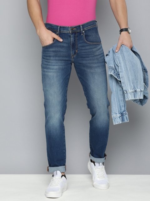 Levis Men Light Fade Stretchable Slim Fit Jeans