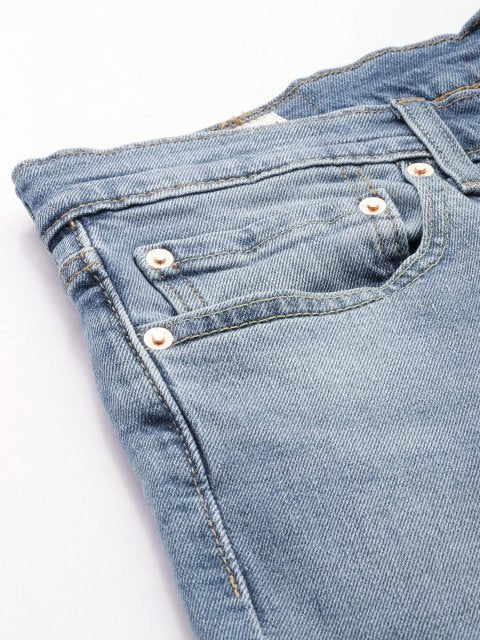 Levis Men Mid-Rise 511 Slim Fit Heavy Fade Stretchable Jeans