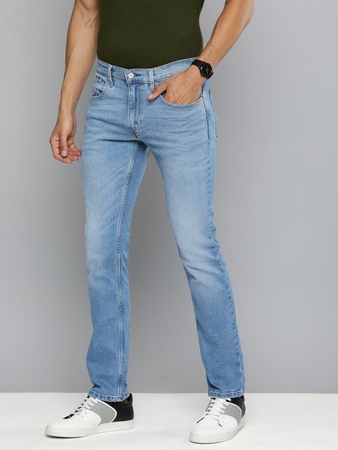 Levis Men Skinny Fit Light Fade Stretchable Jeans