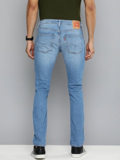 Levis Men Skinny Fit Light Fade Stretchable Jeans
