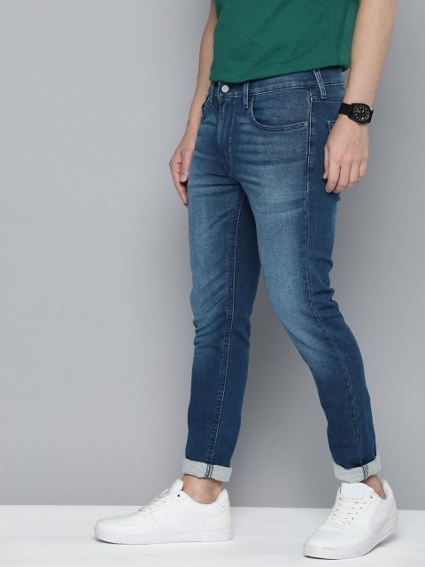 Levis Men Skinny Fit Light Fade Stretchable Jeans