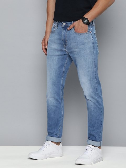 Levis Men Tapered Fit Heavy Fade Stretchable Jeans