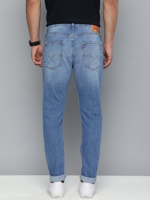 Levis Men Tapered Fit Heavy Fade Stretchable Jeans