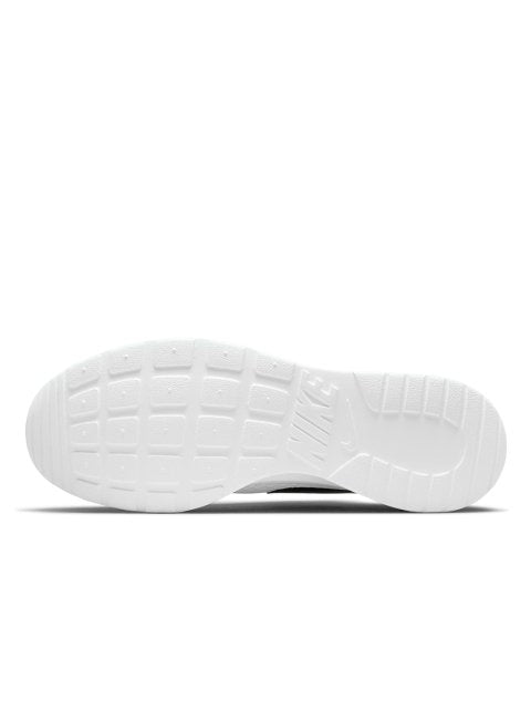 Nike Men White & Black Woven Design Tanjun Brand Logo Print Sneakers
