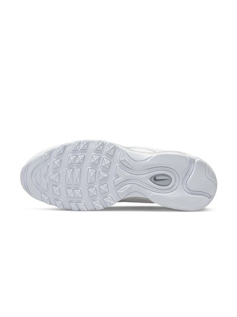 Nike Men White Solid AIR MAX 97 Leather Sneakers