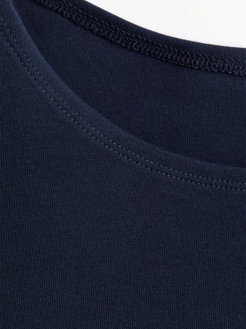 H&M Boat Neck Cotton Tops