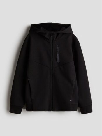 H&M Boys Heavy Jersey Zip-Through Hoodie