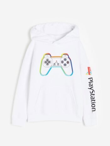 H&M Boys Motif-Detail Hoodie