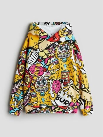 H&M Boys Motif-Detail Hoodie