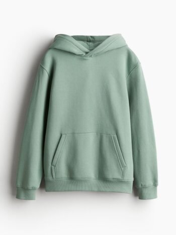 H&M Boys Ribbed Hoodie Sweatshirt