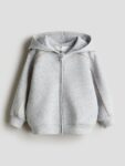 H&M Boys Scuba Zip-Through Hoodie Sweatshirts